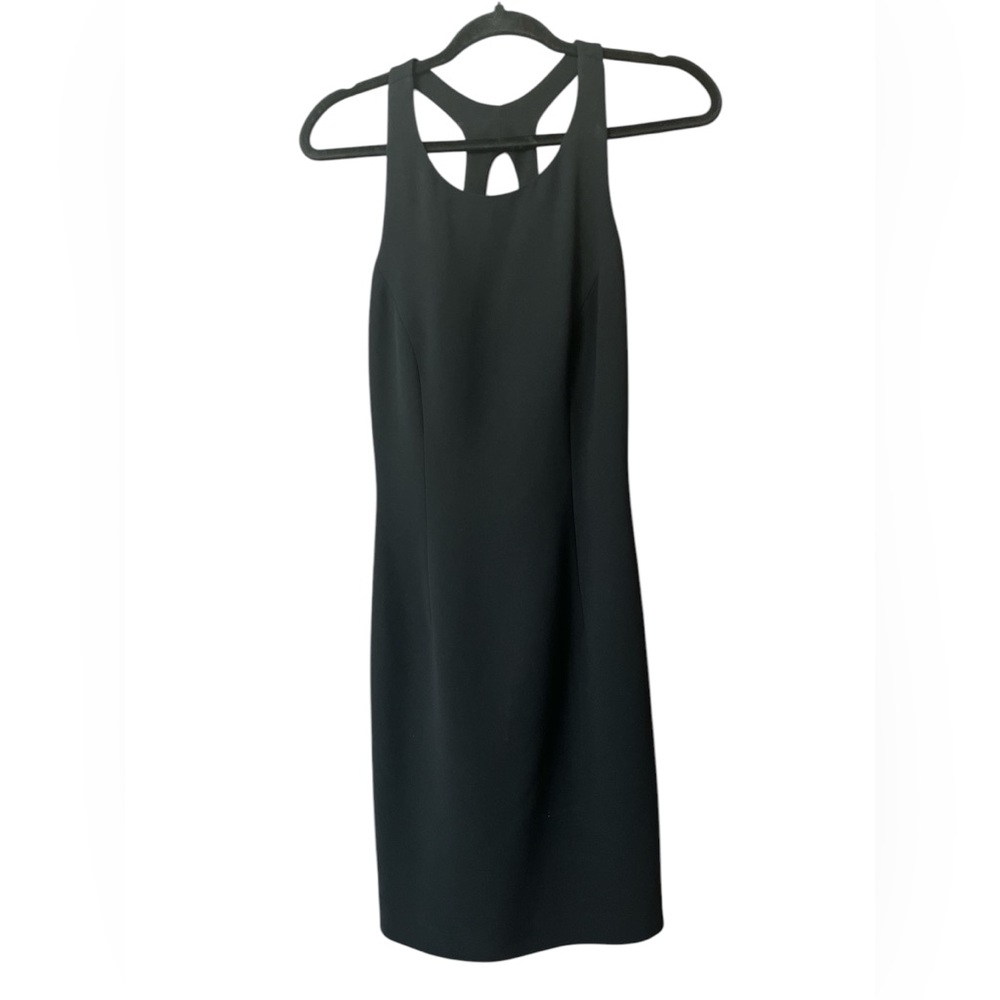 Andrea Polizzi for Rex Lester black fitted mini dress NWOT